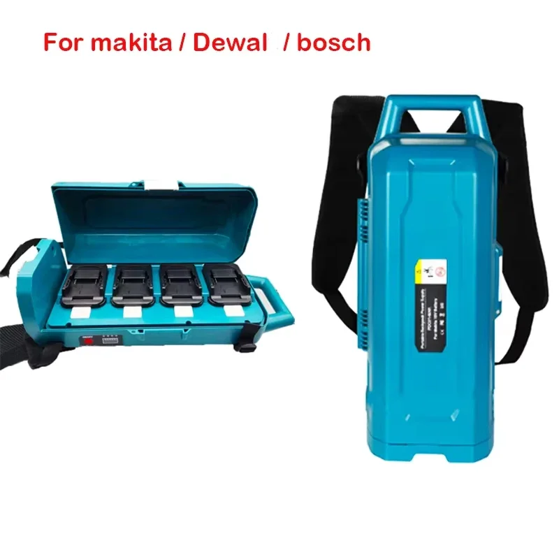 Battery Power Converter For Makita Dewalt Bosch 18V Tool Battery Lighter 400g Comfortable Backpack Clip
Battery Power Converter For Makita Dewalt Bosch 18V Tool Battery Lighter 400g Comfortable Backpack Clip