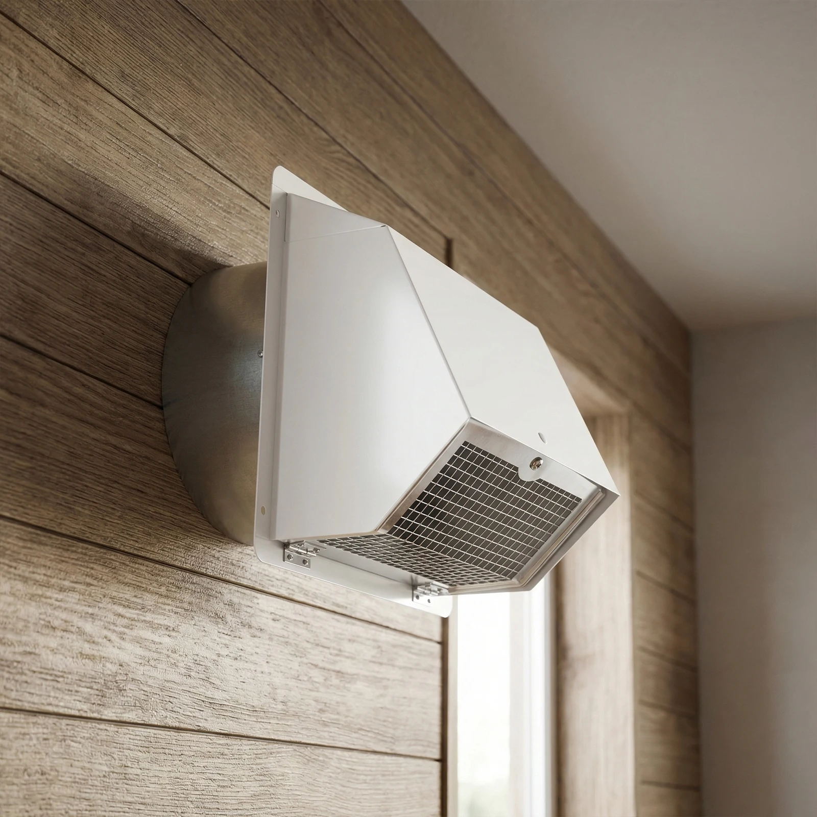 8 Inch Dryer Vent Cover Outside with Screen and Damper Wall Vent Cover Cap Exterior Air Exhaust for Residential Housing Kitchen HVAC Duct (White)
8 Inch Dryer Vent Cover Outside with Screen and Damper Wall Vent Cover Cap Exterior Air Exhaust for Residential Housing Kitchen HVAC Duct (White)
