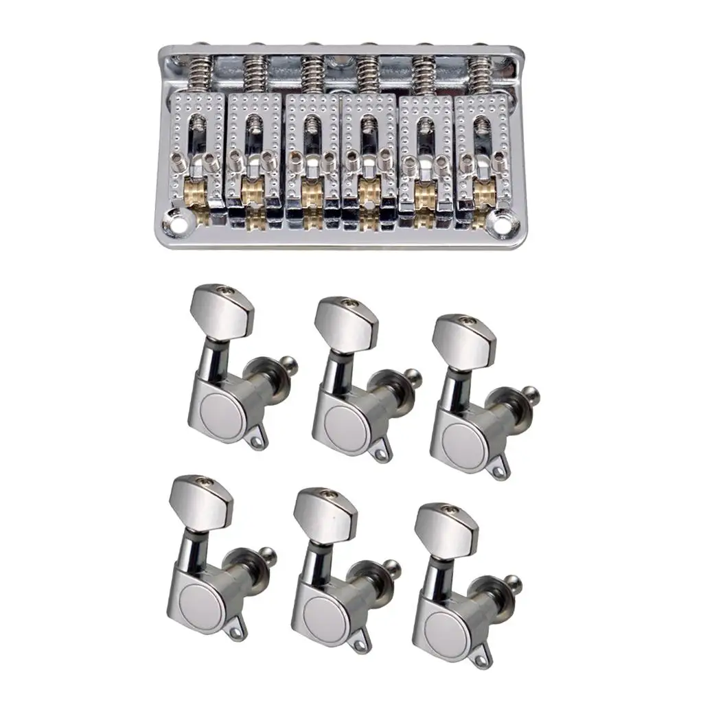 6-струнный фиксированный хардтейл-бридж из цинкового сплава, комплект запасных частей для электрогитары с верхней загрузкой струн
6-струнный фиксированный хардтейл-бридж из цинкового сплава, комплект запасных частей для электрогитары с верхней загрузкой струн