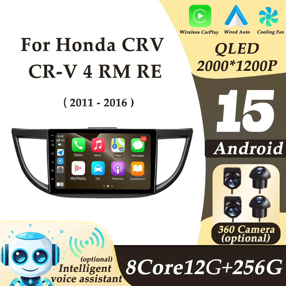Split Screen DSP Stereo GPS Navi for Honda CRV CR-V 4 RM RE 2011 - 2016 Android15 CarPlay Multimedia Play Car Radio Video Audio
Split Screen DSP Stereo GPS Navi for Honda CRV CR-V 4 RM RE 2011 - 2016 Android15 CarPlay Multimedia Play Car Radio Video Audio