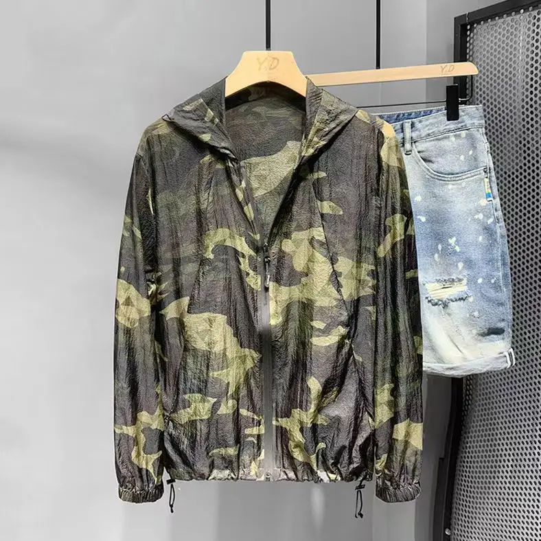 Men's Summer 2024 New Camouflage Lightweight Sun Protection Jacket Outdoor Fishing Breathable Long Sleeve Hooded Zipper Jacket
Men's Summer 2024 New Camouflage Lightweight Sun Protection Jacket Outdoor Fishing Breathable Long Sleeve Hooded Zipper Jacket