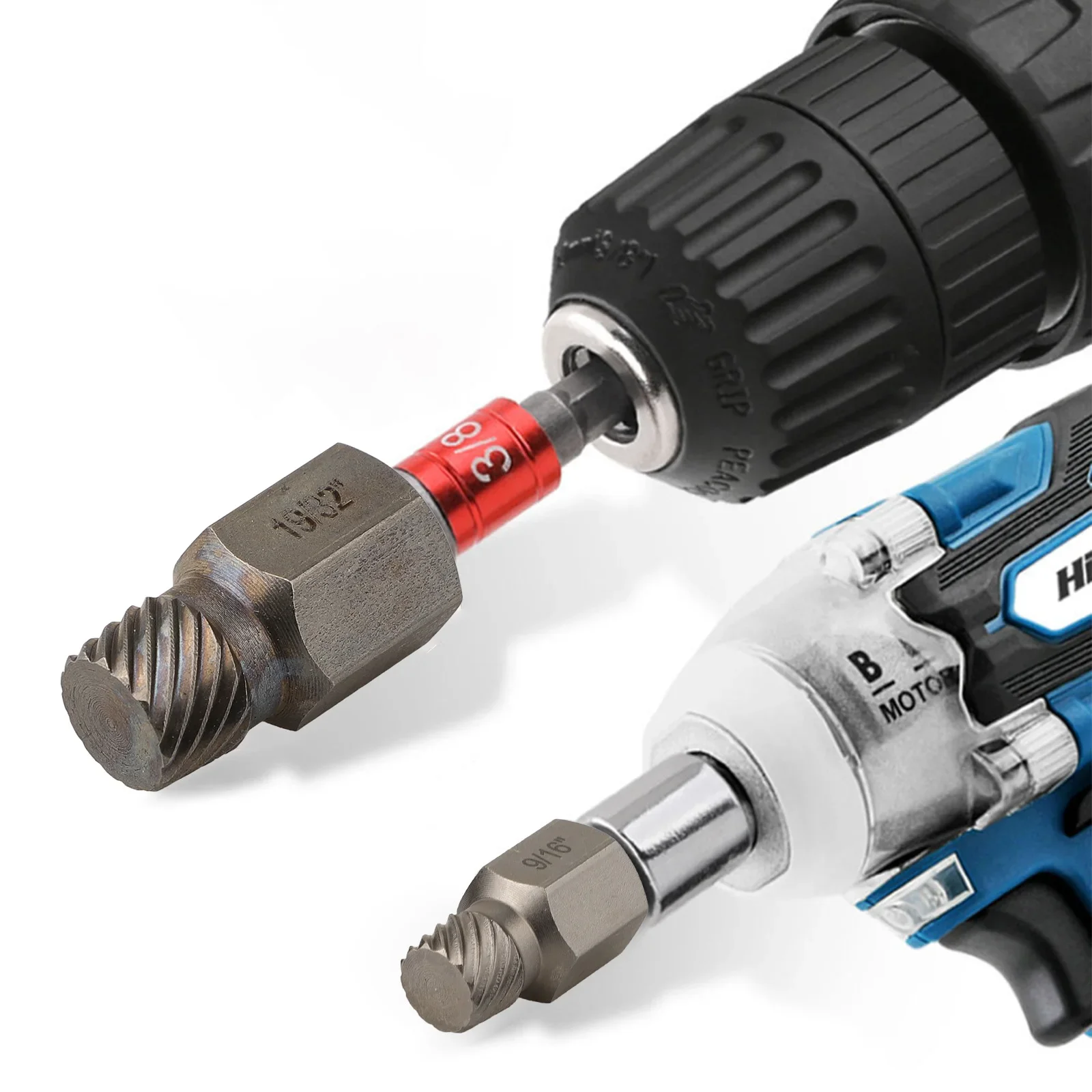 Speed Up Your Repair Work 25pcs MultiSpline Screw Extractor Set with Hex Head Bit Socket Wrench for Broken Screws and Bolts
Speed Up Your Repair Work 25pcs MultiSpline Screw Extractor Set with Hex Head Bit Socket Wrench for Broken Screws and Bolts
