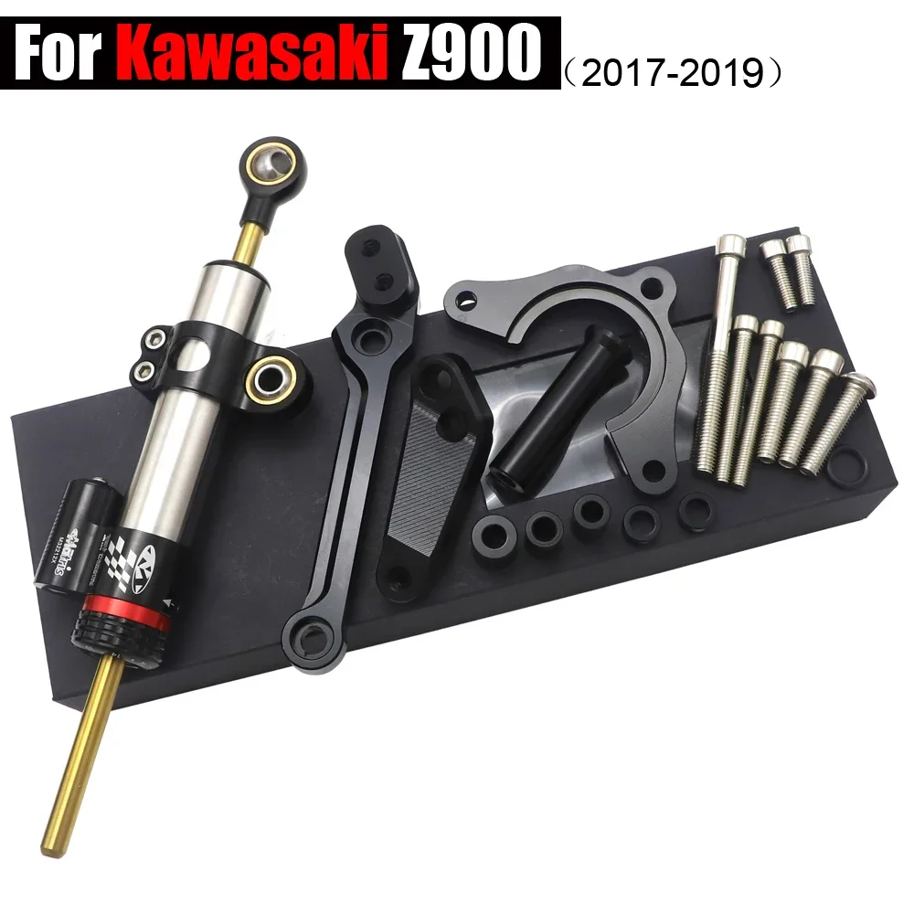 For Kawasaki Z900 Z 900 2017 - 2022 Stabilize Steering Damper Mount Bracket Motorcycle Steering Stabilizer Damper Mounting Z900
For Kawasaki Z900 Z 900 2017 - 2022 Stabilize Steering Damper Mount Bracket Motorcycle Steering Stabilizer Damper Mounting Z900
