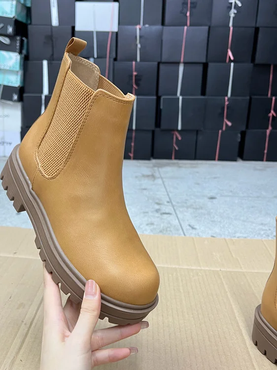 Модные женские ботильоны с круглым носком на высоком каблуке, из ультратонкой волокнистой ткани, для повседневной носки
Модные женские ботильоны с круглым носком на высоком каблуке, из ультратонкой волокнистой ткани, для повседневной носки