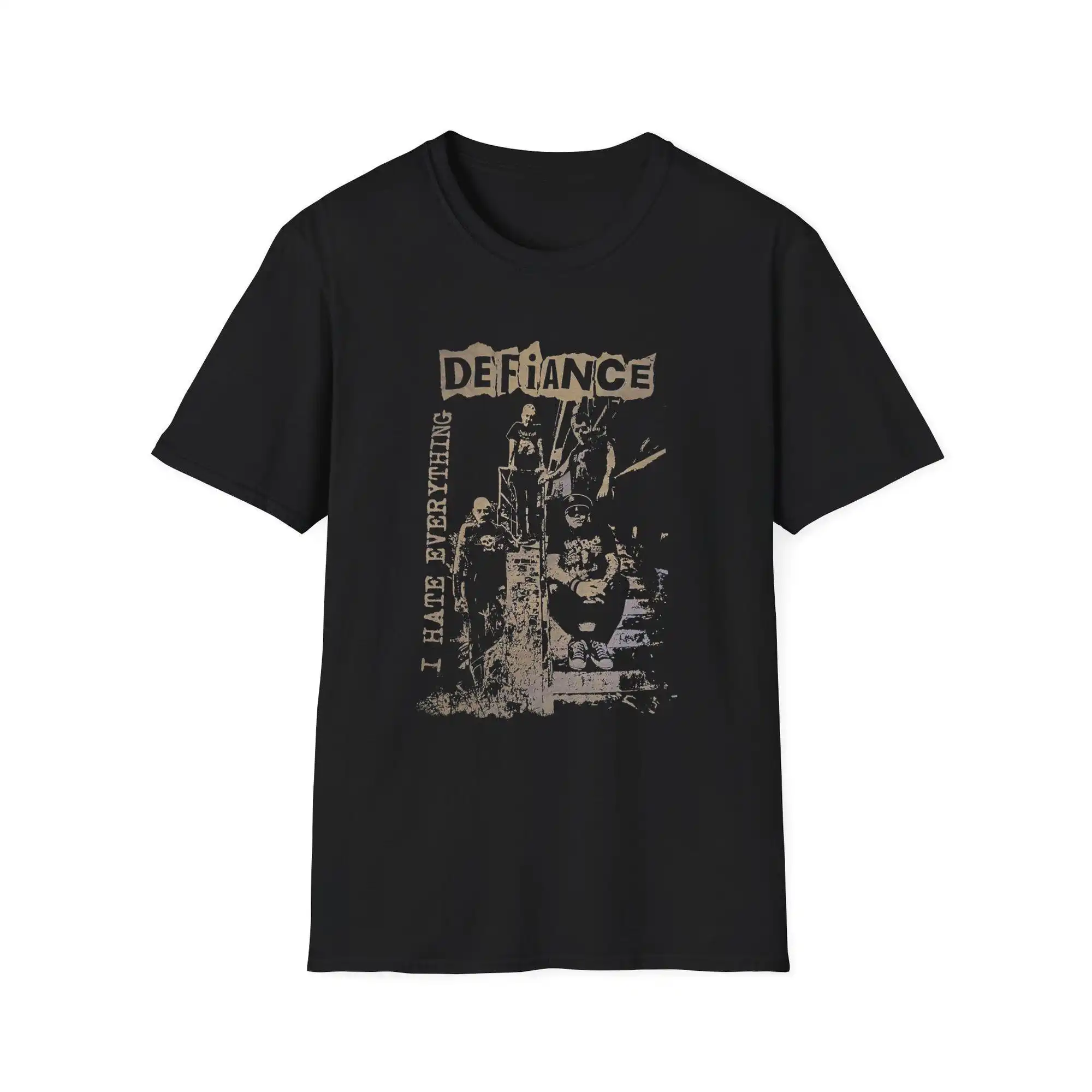 Футболка унисекс в стиле Softstyle Defiance Street Punk Band, рубашка «Я ненавижу все», футболка Portland, топ Rebellion, наряд для музыкального фестиваля
Футболка унисекс в стиле Softstyle Defiance Street Punk Band, рубашка «Я ненавижу все», футболка Portland, топ Rebellion, наряд для музыкального фестиваля