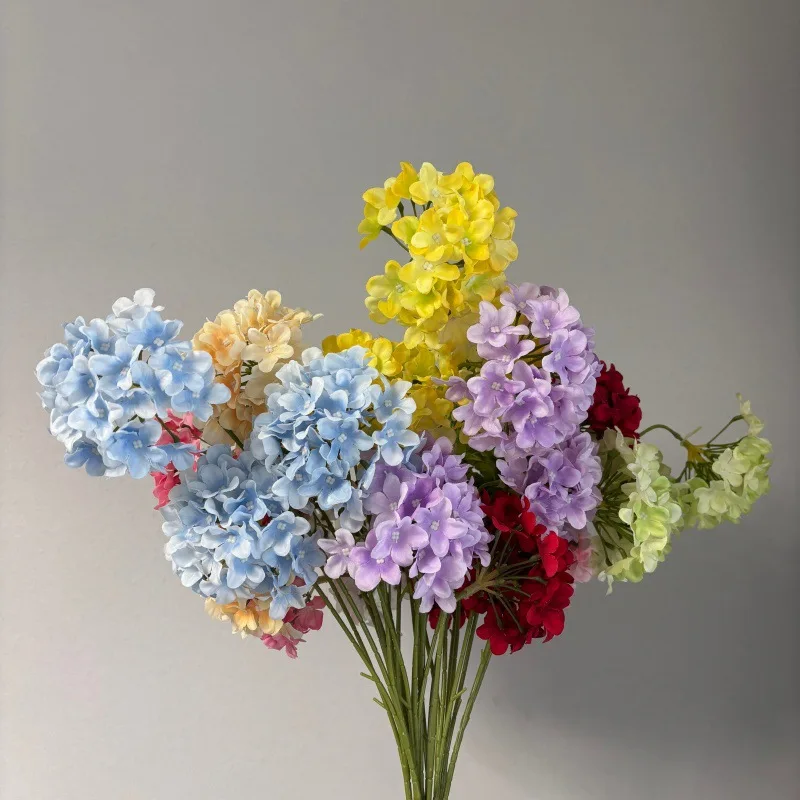 10PCS 3 Heads Hydrangea Wreath Artificial Flowers- Wedding Floral Arrangement, Ceremony Decor, Faux Flower Ring Prop
10PCS 3 Heads Hydrangea Wreath Artificial Flowers- Wedding Floral Arrangement, Ceremony Decor, Faux Flower Ring Prop