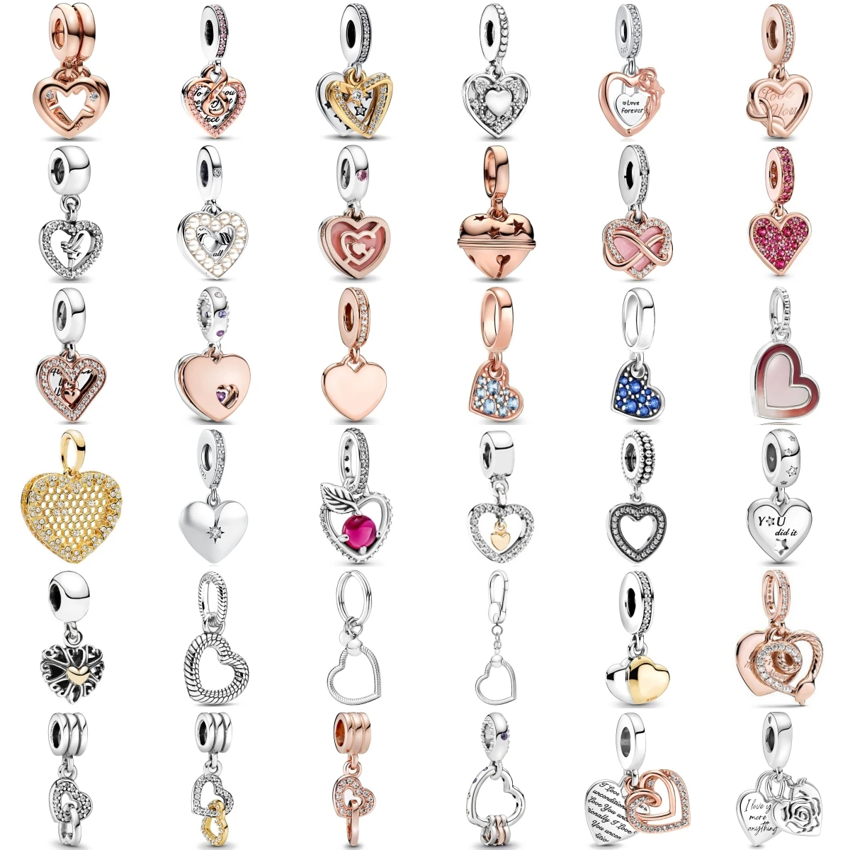 Новый колокольчик из стерлингового серебра 925, двойное кольцо, очаровательное кольцо «Любовь», оригинальные модные украшения «сделай сам», женский браслет, ожерелье, аксессуары, подарок
Новый колокольчик из стерлингового серебра 925, двойное кольцо, очаровательное кольцо «Любовь», оригинальные модные украшения «сделай сам», женский браслет, ожерелье, аксессуары, подарок