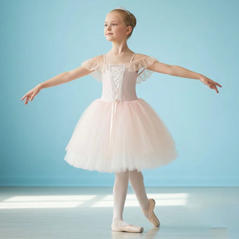 Girls Ballet Leotards Dance Toddler Snowflake Shiny Skirts Ballerina Cosplay Dress Children's Stage Show Costume
Girls Ballet Leotards Dance Toddler Snowflake Shiny Skirts Ballerina Cosplay Dress Children's Stage Show Costume