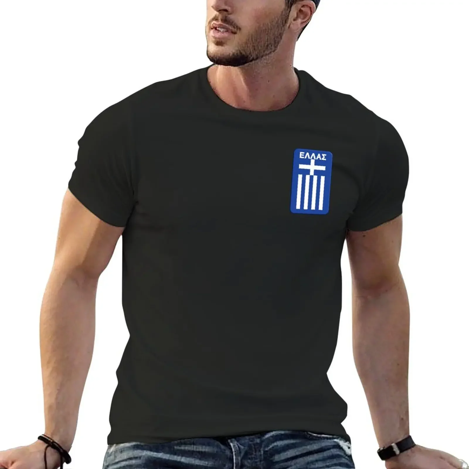 Hellas - Greek Flag Crest Sports Emblem T-Shirt customizeds plus size clothes sweat sublime t shirts for men cotton
Hellas - Greek Flag Crest Sports Emblem T-Shirt customizeds plus size clothes sweat sublime t shirts for men cotton