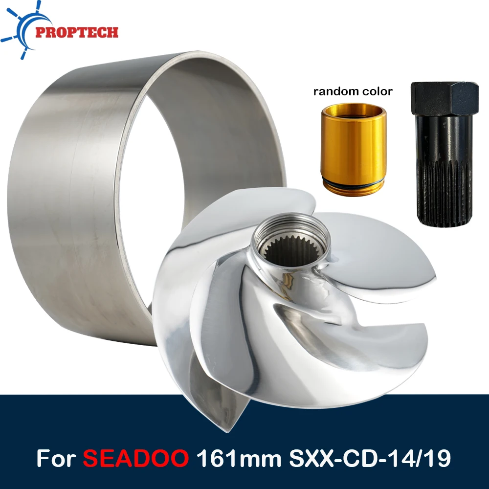 Replaced Solas SXX-CD-14/19 For 161mm Seadoo Jet Ski Impeller Kit RXP-X 300 RXT-X 300 GTX LIMITED 300 RXT-X / RXP-X 325 3 Blades
Replaced Solas SXX-CD-14/19 For 161mm Seadoo Jet Ski Impeller Kit RXP-X 300 RXT-X 300 GTX LIMITED 300 RXT-X / RXP-X 325 3 Blades