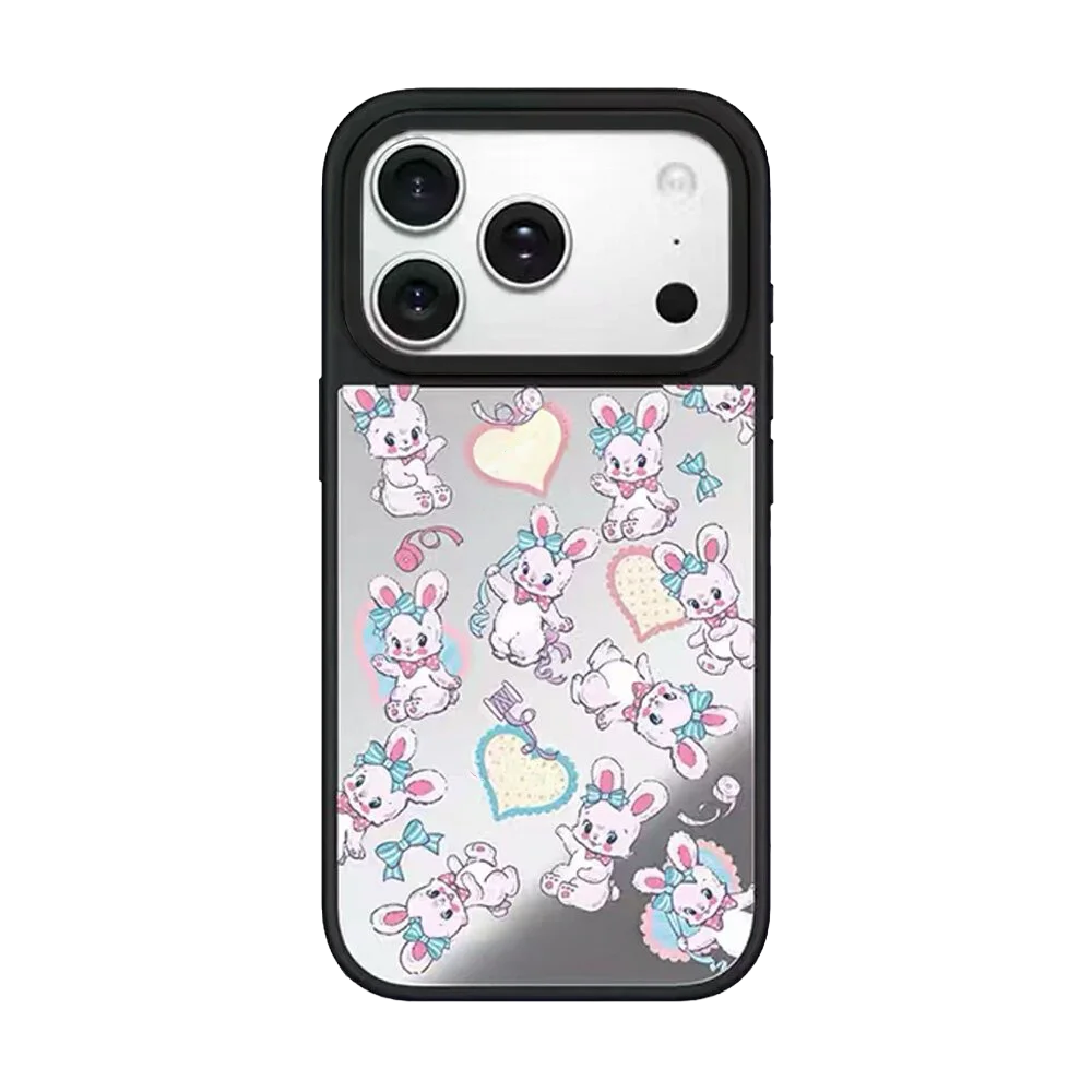 Butterfly Knot Rabbit Heart Acrylic / Mirror Magnetic Case: Compatible with IPhone 17 16 15 14 13 12 Pro Max 17 Air
Butterfly Knot Rabbit Heart Acrylic / Mirror Magnetic Case: Compatible with IPhone 17 16 15 14 13 12 Pro Max 17 Air