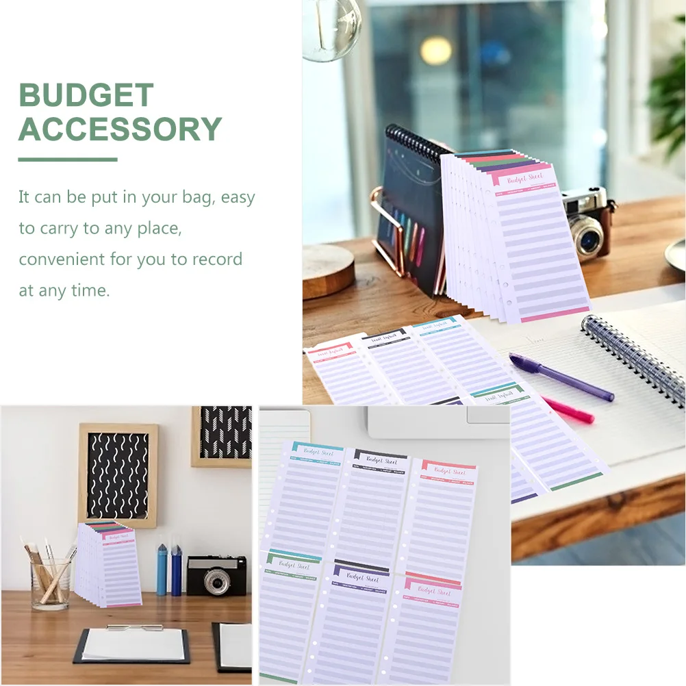 24pcs Double Offset Cards Portable Budget Sheets for Home Travel Financial Management Planner Accessories
24pcs Double Offset Cards Portable Budget Sheets for Home Travel Financial Management Planner Accessories