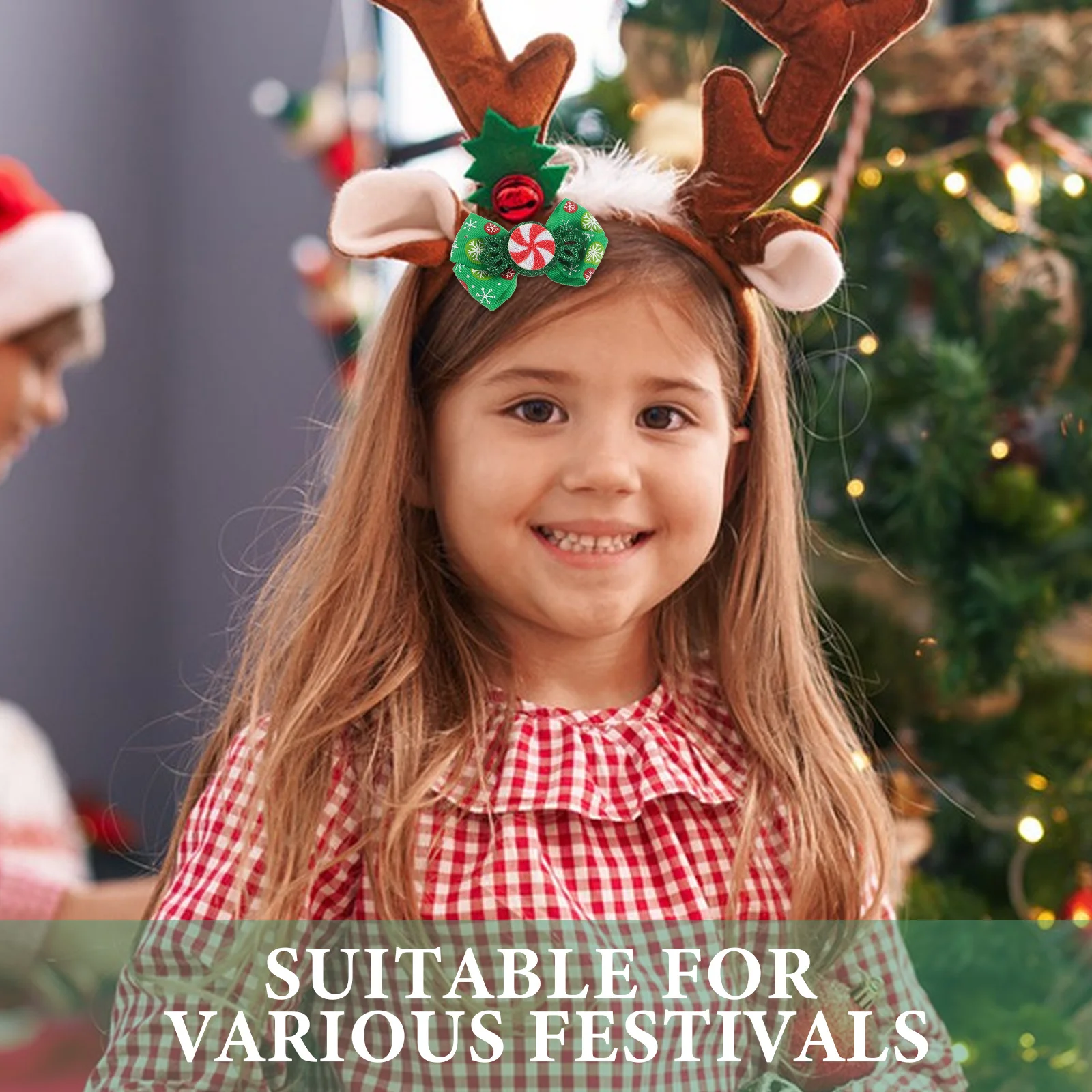 8pcs Children'S Hair Clips Glitter Christmas Hairpins For Girls Festive Holiday Barrettes Toddler Hair Bows Xmas Accessories
8pcs Children'S Hair Clips Glitter Christmas Hairpins For Girls Festive Holiday Barrettes Toddler Hair Bows Xmas Accessories