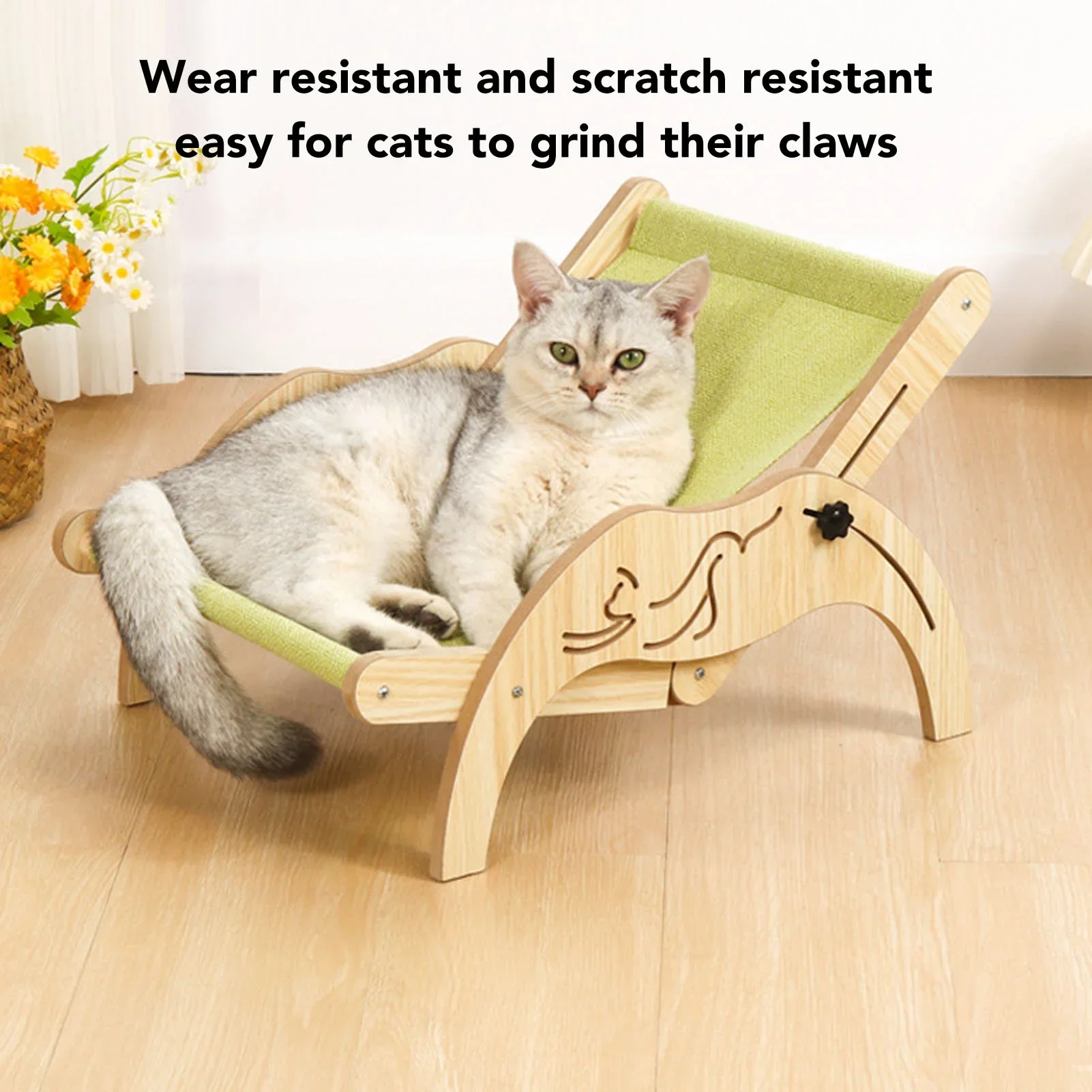 Bed Hammock Bed Adjustable Foldable Beach Chair Slip Resistant Wooden Dog Bed Universal for Small Pets Hammock
Bed Hammock Bed Adjustable Foldable Beach Chair Slip Resistant Wooden Dog Bed Universal for Small Pets Hammock