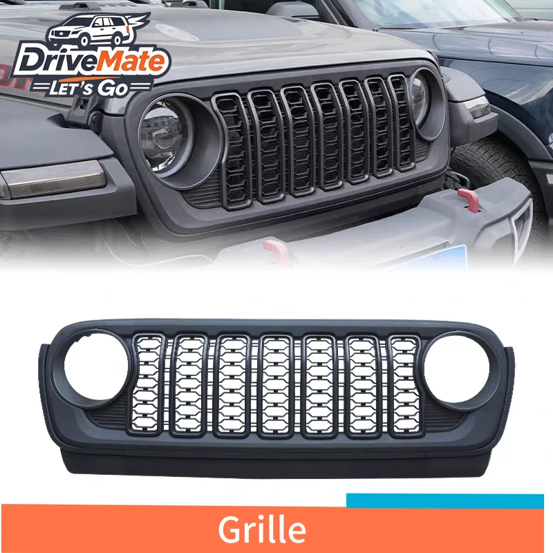 Wholesale Front Grille ABS Grill for Jeep Wrangler JL 2024
Wholesale Front Grille ABS Grill for Jeep Wrangler JL 2024