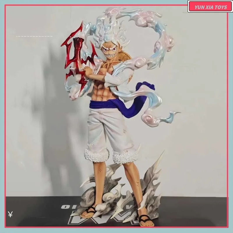 One Piece Cartoon Figure Gear 5 Sun God Nica Luffy Action Figure Model Pvc Anime Peripheral Collection Ornament Kids Toy Gift
One Piece Cartoon Figure Gear 5 Sun God Nica Luffy Action Figure Model Pvc Anime Peripheral Collection Ornament Kids Toy Gift