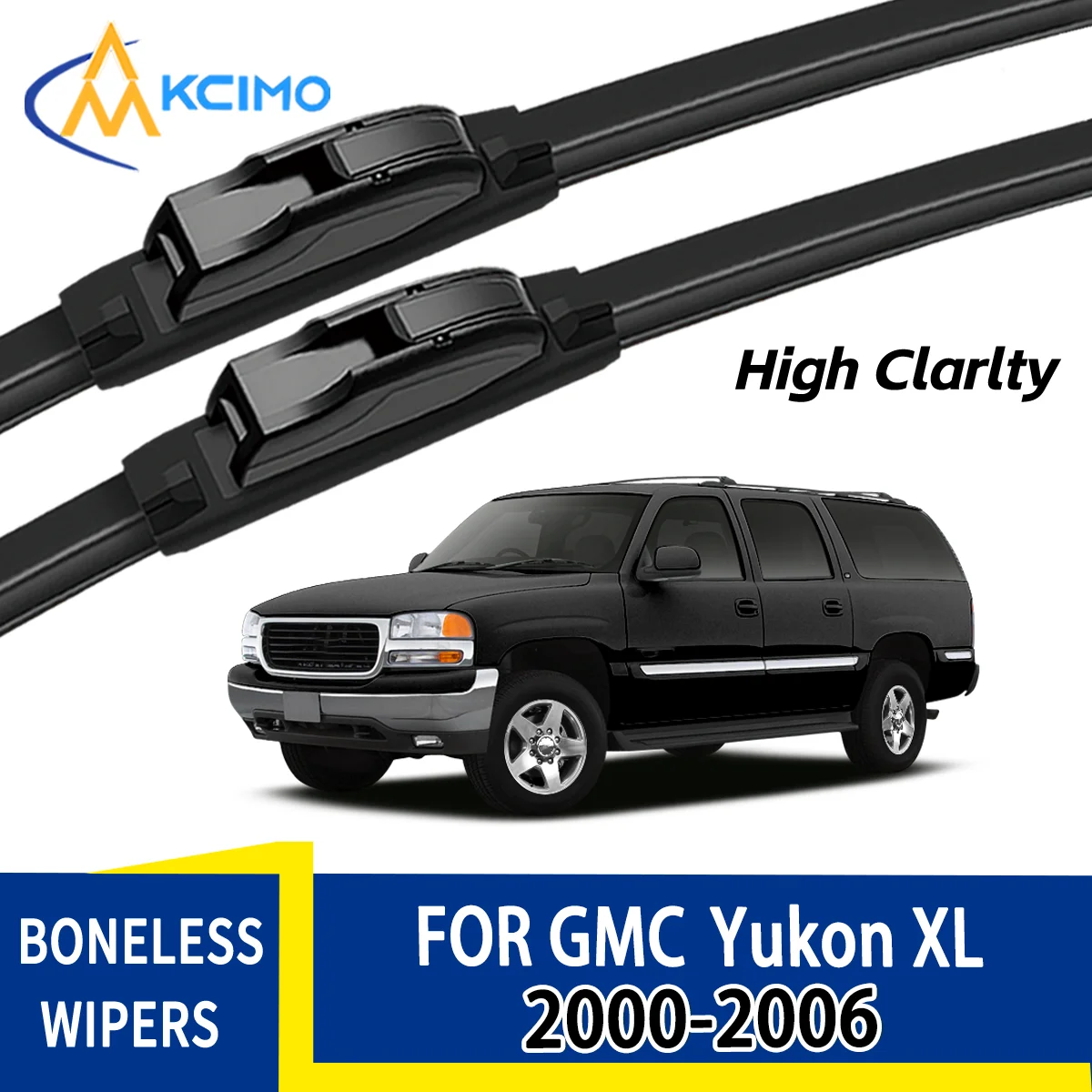 For GMC Yukon XL 2000–2006 2001 Automobiles Durable Quiet Front Windscreen Wiper Blades Auto Window Replacement Accessories
For GMC Yukon XL 2000–2006 2001 Automobiles Durable Quiet Front Windscreen Wiper Blades Auto Window Replacement Accessories