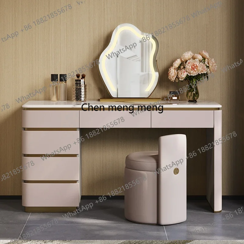 Luxury Modern Vanity Table Wood Cosmetics Makeup Bedroom Dressing Table Mirror Chair Desk Cabinet Penteadeira Trendy Furniture
Luxury Modern Vanity Table Wood Cosmetics Makeup Bedroom Dressing Table Mirror Chair Desk Cabinet Penteadeira Trendy Furniture