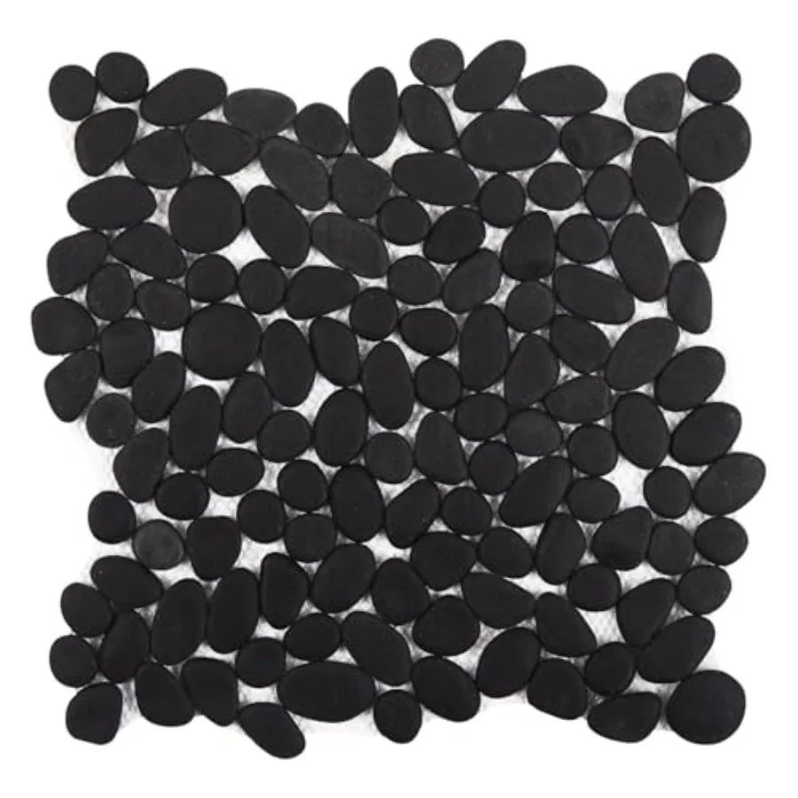 Pebble Tile for Shower Floor, Pebble Mosaic Backsplash, Bathroom Shower Floor Kitchen Backsplash Tiles Pack of 5 Sheets
Pebble Tile for Shower Floor, Pebble Mosaic Backsplash, Bathroom Shower Floor Kitchen Backsplash Tiles Pack of 5 Sheets