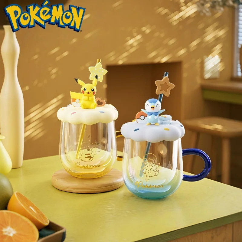 In Stock PokéMon Dessert Glass Cup With Popo Man Straw Water Cup 380ml Two Styles Classic Collectible Gift Series Ornaments
In Stock PokéMon Dessert Glass Cup With Popo Man Straw Water Cup 380ml Two Styles Classic Collectible Gift Series Ornaments