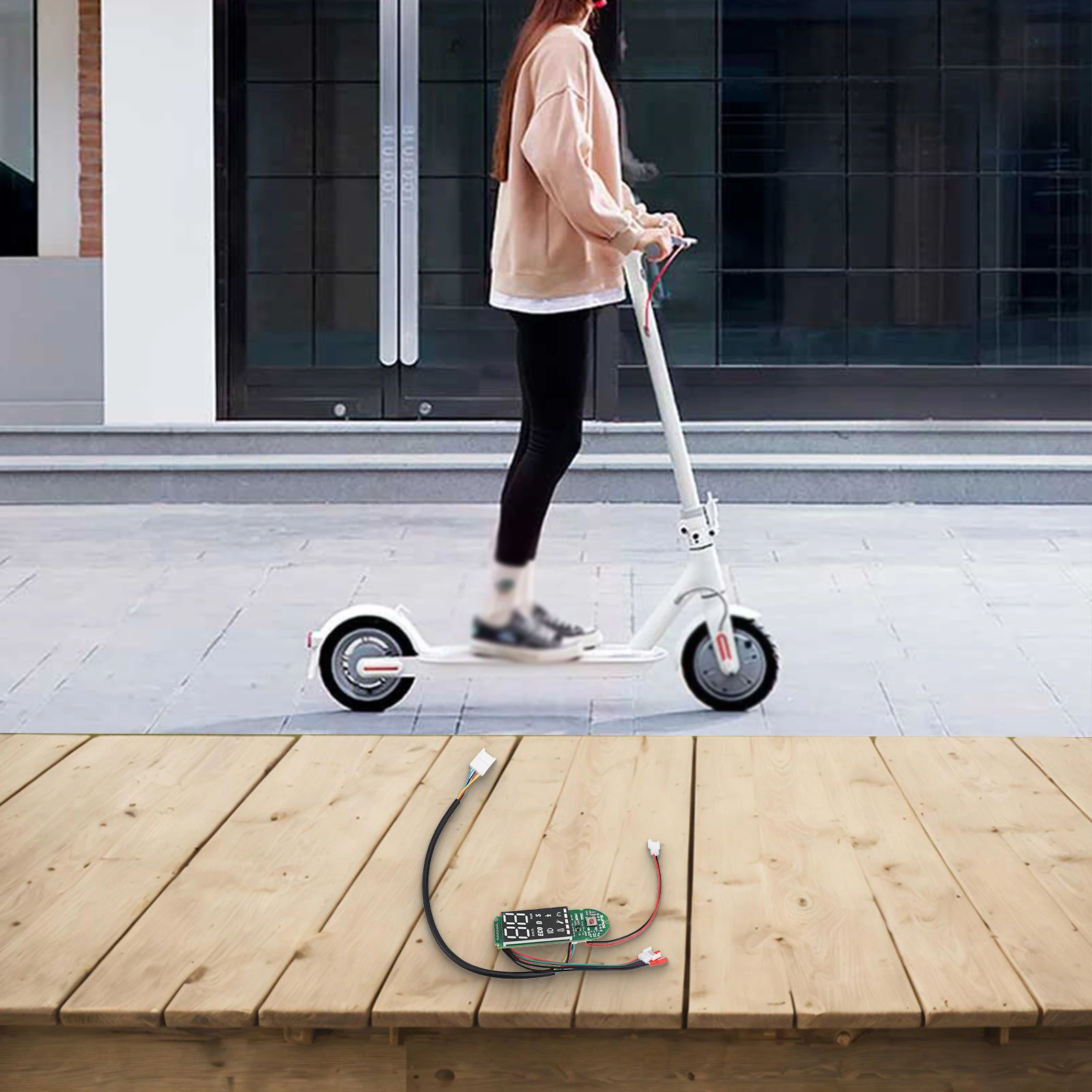E-Scooter Instrument Electric Scooter Meter Wear-Resistant Plastic Lightweight Design Damaged Meter Replacement
E-Scooter Instrument Electric Scooter Meter Wear-Resistant Plastic Lightweight Design Damaged Meter Replacement