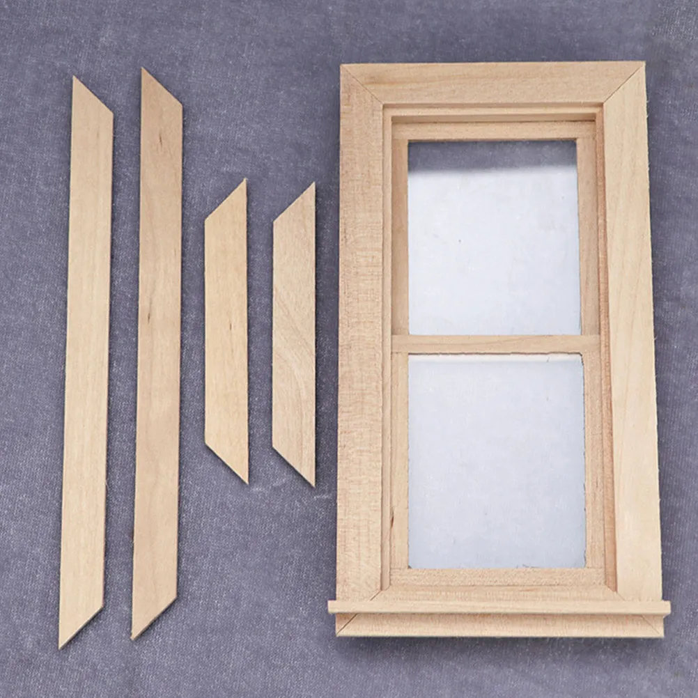 Набор из 2 миниатюрных дверей и окон для кукольного домика, масштаб 1:12, из натурального дерева, для самостоятельной сборки, для реалистичного декора дома
Набор из 2 миниатюрных дверей и окон для кукольного домика, масштаб 1:12, из натурального дерева, для самостоятельной сборки, для реалистичного декора дома