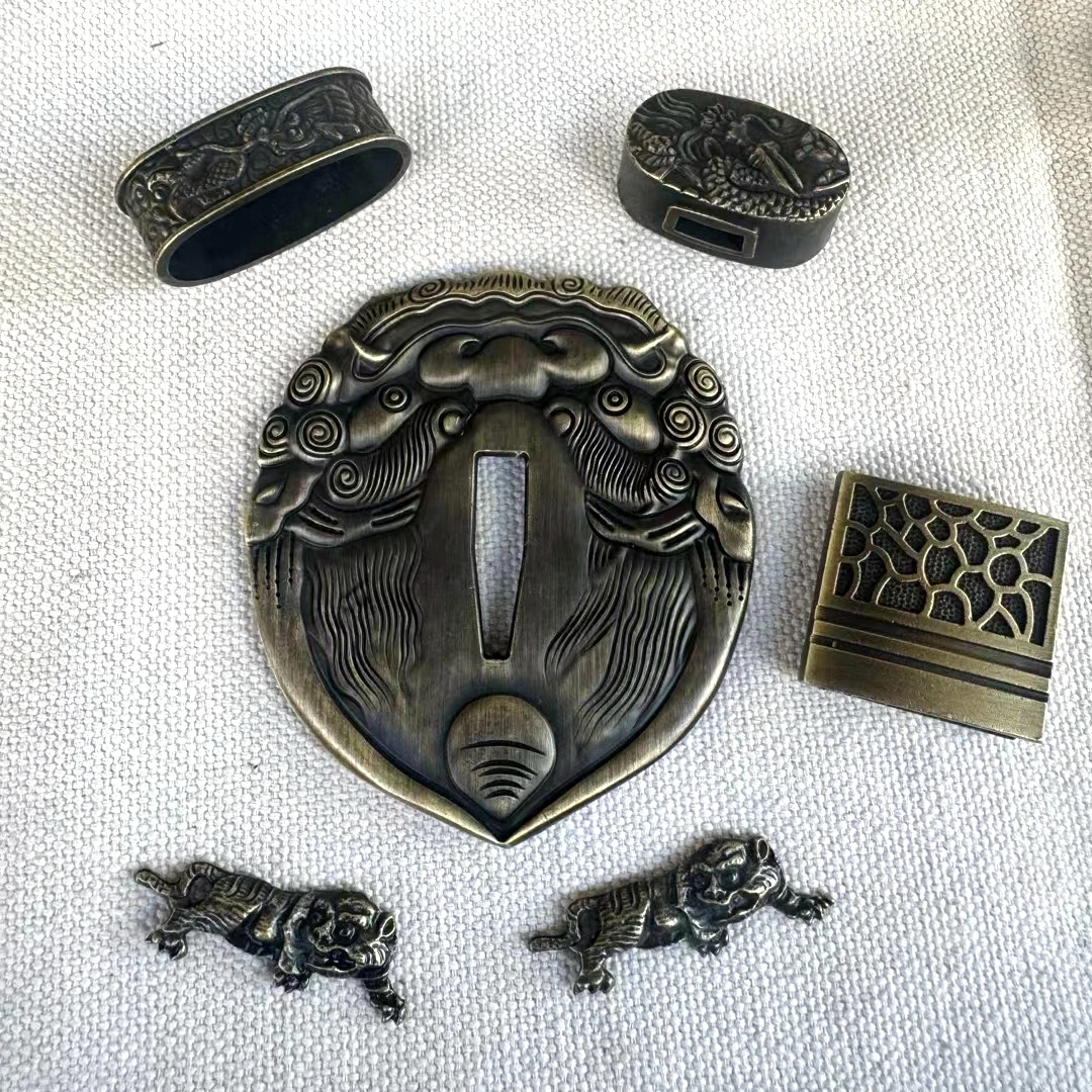 Forged Part Home Decorate Sword Fitting Blade Handguard Tsuba Monster For Ninja Katana Sabre Edged
Forged Part Home Decorate Sword Fitting Blade Handguard Tsuba Monster For Ninja Katana Sabre Edged