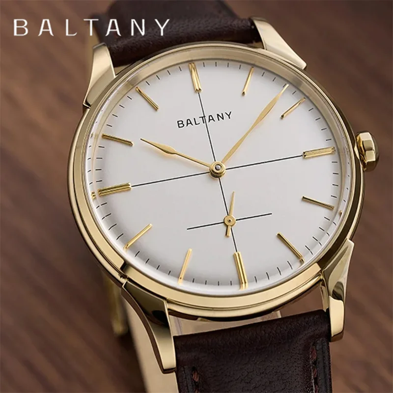 Baltany S4092 Crosshair Dial Small Seconds Retro Watch ST1701 Automatic Movement Waterproof Mechanical Dress Watches for man
Baltany S4092 Crosshair Dial Small Seconds Retro Watch ST1701 Automatic Movement Waterproof Mechanical Dress Watches for man