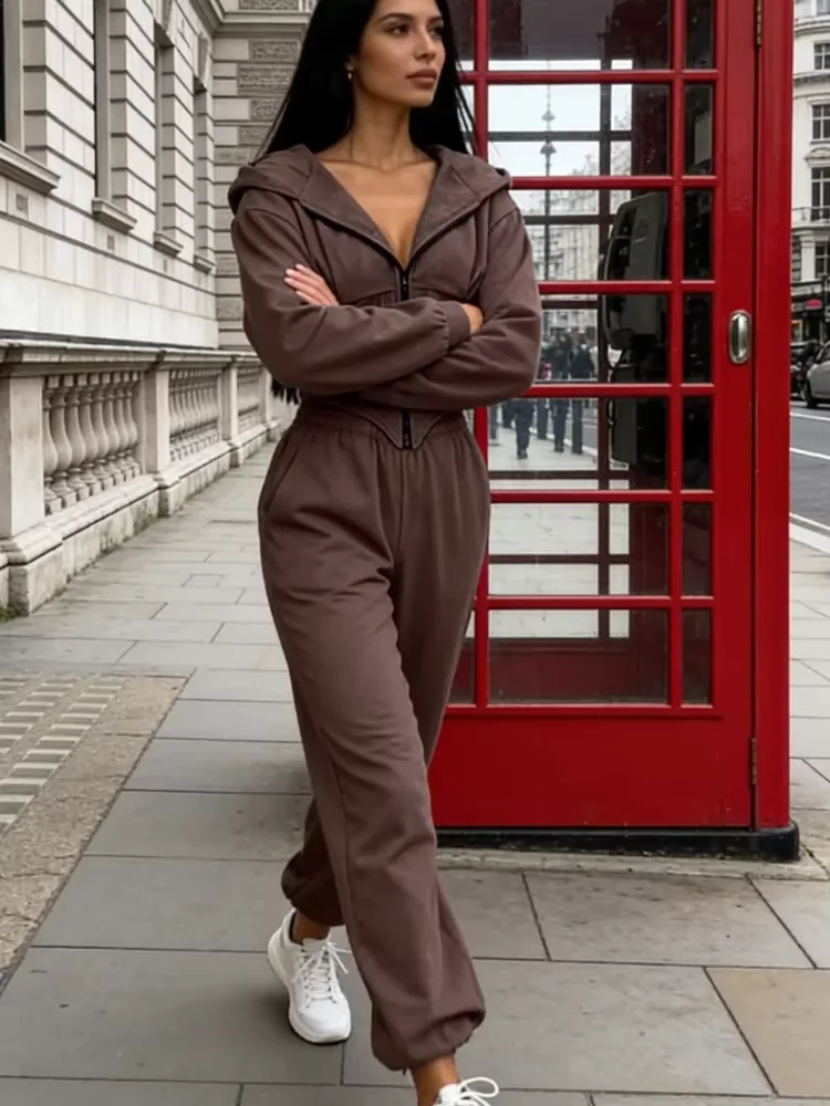 High Waisted Stretchy Wide Leg Trousers Set Women Fashion Casual Long Sleeves V-neck Hooded Top Suits Lady Daily Street Outfit
High Waisted Stretchy Wide Leg Trousers Set Women Fashion Casual Long Sleeves V-neck Hooded Top Suits Lady Daily Street Outfit
