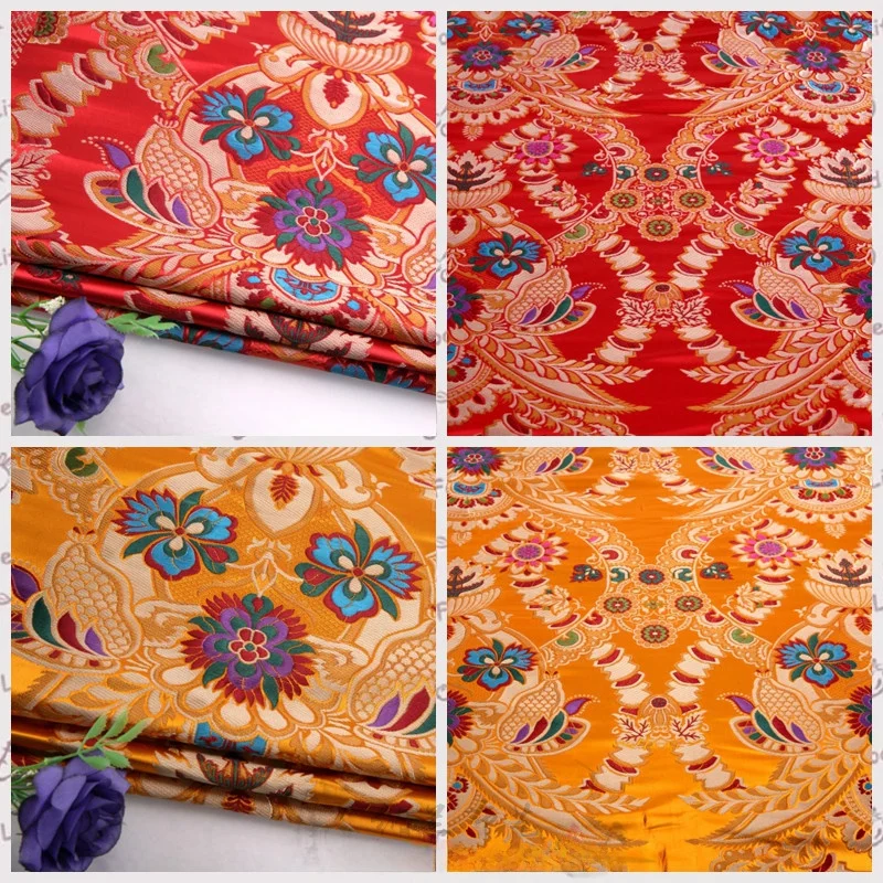 Handmade Tibetan Style Silk Satin Embroidered Fabric Lotus Pattern Decorative Material for DIY Crafts Home Decor
Handmade Tibetan Style Silk Satin Embroidered Fabric Lotus Pattern Decorative Material for DIY Crafts Home Decor