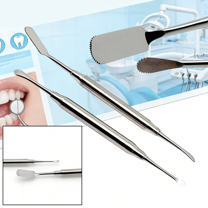 2pcs Double Ends Serrated Dental Periosteal Elevator Implant Retractor Reflecting Tissue Separator Surgical Tool
2pcs Double Ends Serrated Dental Periosteal Elevator Implant Retractor Reflecting Tissue Separator Surgical Tool