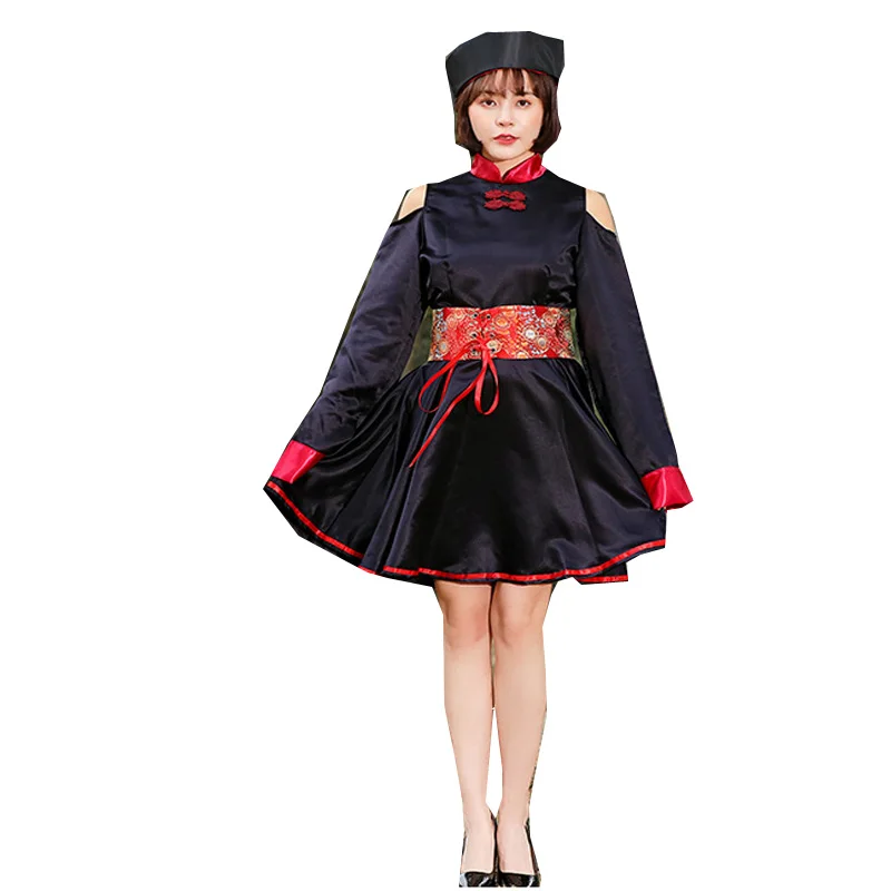Halloween Adult Zombie Cosplay Costume Party Bar Nightclub Role-playing Female Child Polyester Fiber 100% Traditional Chinese...
Halloween Adult Zombie Cosplay Costume Party Bar Nightclub Role-playing Female Child Polyester Fiber 100% Traditional Chinese...