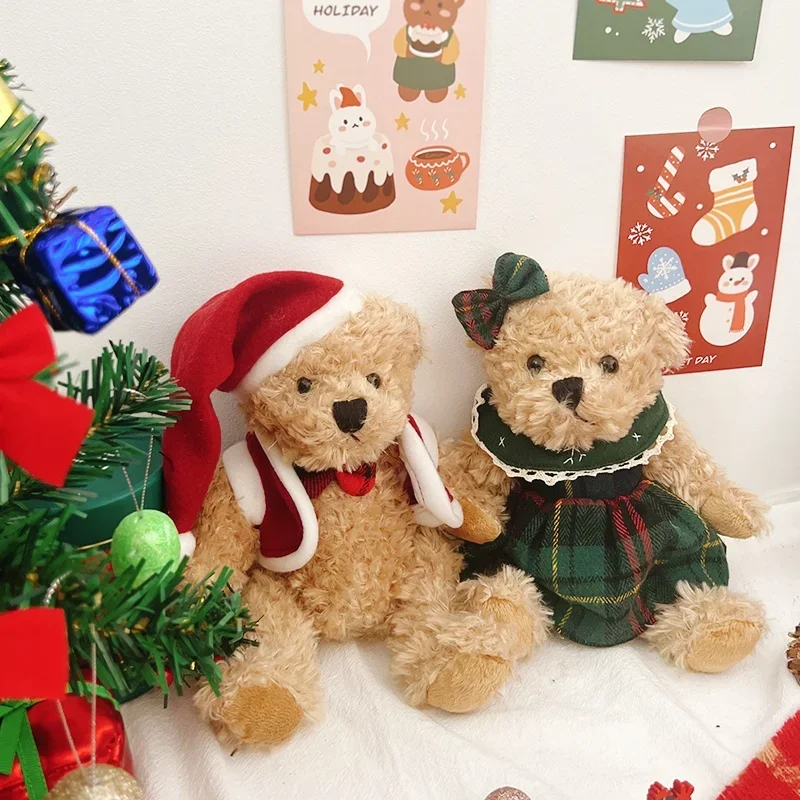Christmas Hat Plush teddy bear Plush Dolls toys dolls christmas Gifts for Kids Teddy Bear With dress Christmas window decoration
Christmas Hat Plush teddy bear Plush Dolls toys dolls christmas Gifts for Kids Teddy Bear With dress Christmas window decoration