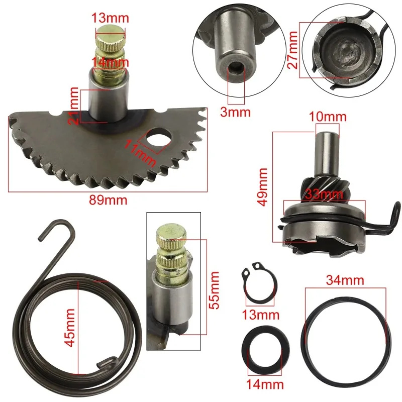 48cc Gear Shaft Rebuild Kit for GY6 80cc 139QMB Scooter Moped ATV Go Kart Engine,Motorcycle Accessories
48cc Gear Shaft Rebuild Kit for GY6 80cc 139QMB Scooter Moped ATV Go Kart Engine,Motorcycle Accessories