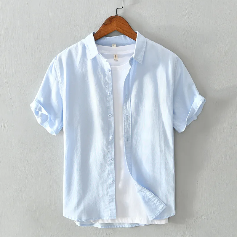 New Arrival Fashion Business Versatile Shirt, Men's Japanese Casual Breathable Short-Sleeve Shirt
New Arrival Fashion Business Versatile Shirt, Men's Japanese Casual Breathable Short-Sleeve Shirt