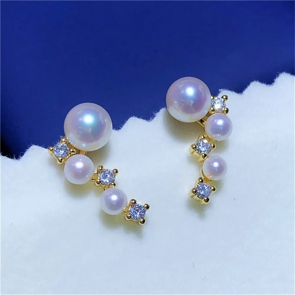 18K Gold Color Earrings Hoops High Quality Jewelry Making Supplies Diy Findings Accessories No Pearl E159
18K Gold Color Earrings Hoops High Quality Jewelry Making Supplies Diy Findings Accessories No Pearl E159