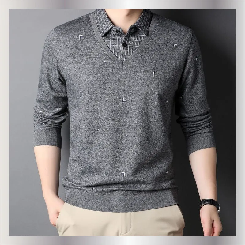 Fashion Brand Men Polo Shirt Cotton Long Sleeve Plaid Collar Warm Autumn Polo Shirt Streetwear Winter Korean Style Clothing
Fashion Brand Men Polo Shirt Cotton Long Sleeve Plaid Collar Warm Autumn Polo Shirt Streetwear Winter Korean Style Clothing