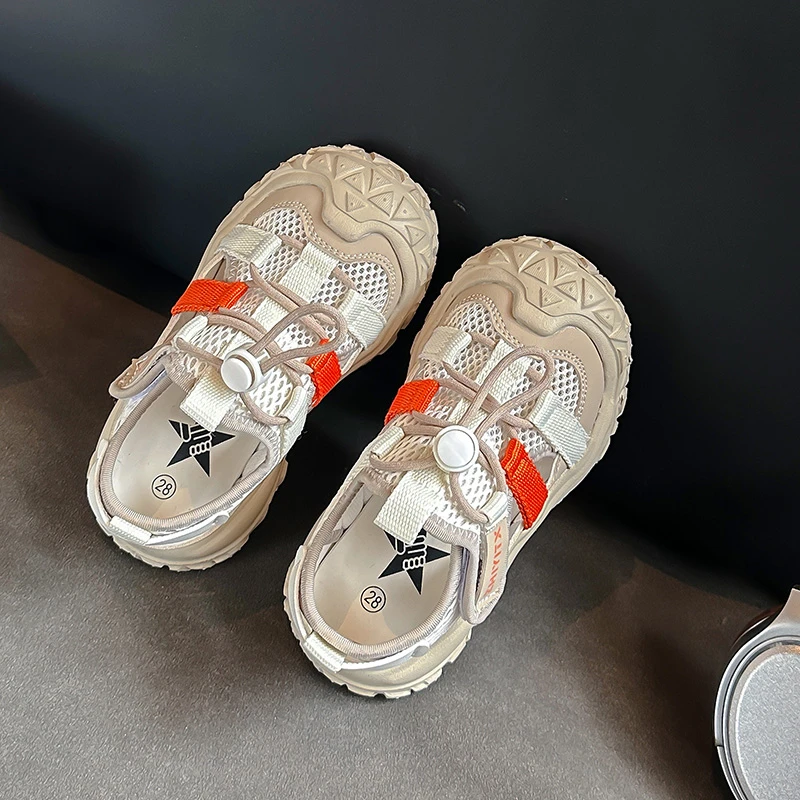 Детские спортивные сандалии для активного отдыха, летние дышащие кроссовки на шнуровке для мальчиков и девочек, нескользящие повседневные туфли на липучках
Детские спортивные сандалии для активного отдыха, летние дышащие кроссовки на шнуровке для мальчиков и девочек, нескользящие повседневные туфли на липучках