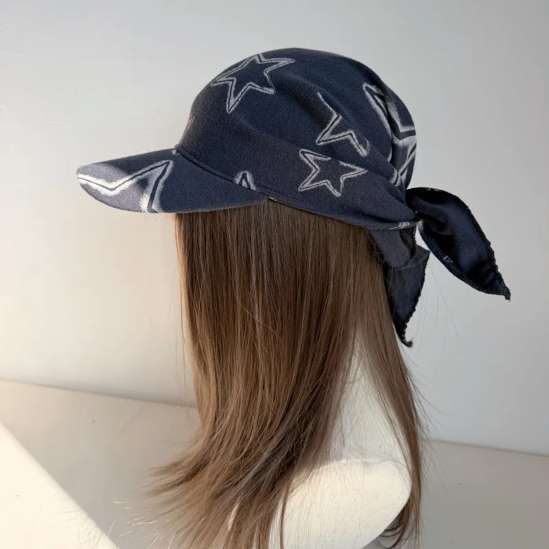 Star Pattern 2-in-1 Bandana Baseball Cap for Women Y2K Aesthetic Streetwear Headwear Adjustable Tie Back Sun Hat
Star Pattern 2-in-1 Bandana Baseball Cap for Women Y2K Aesthetic Streetwear Headwear Adjustable Tie Back Sun Hat