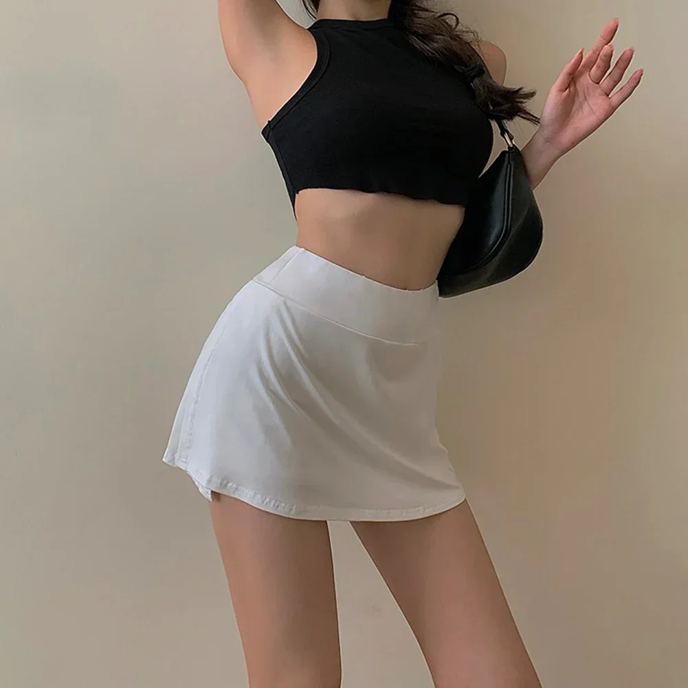 2 In 1 Skirts With Shorts Women Running Fitness Tennis Mini Skirt Summer Solid Color Casual Sports Skirts Korean Fashion
2 In 1 Skirts With Shorts Women Running Fitness Tennis Mini Skirt Summer Solid Color Casual Sports Skirts Korean Fashion