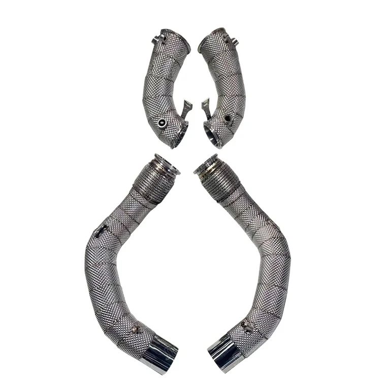 JTLD High Quality Downpipe Stainless Steel Exhaust Downpipe for BMW X5M F95 X6M F96
JTLD High Quality Downpipe Stainless Steel Exhaust Downpipe for BMW X5M F95 X6M F96