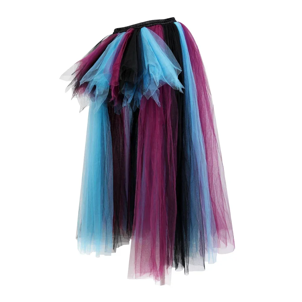 Woman Gothic Skirt Gothic Fluffy Tulle Skirts Ruffled Chiffon Lace Midi Dress Victorian Burlesque Costumes Corset Accessories
Woman Gothic Skirt Gothic Fluffy Tulle Skirts Ruffled Chiffon Lace Midi Dress Victorian Burlesque Costumes Corset Accessories