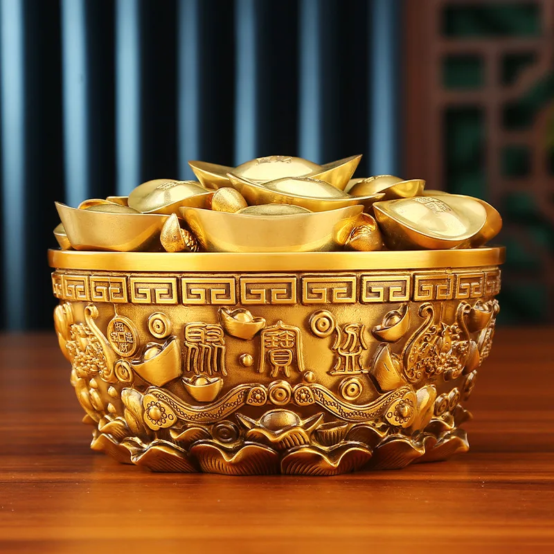 Чистая латунь Bafanglai Cornucopia Wufu Ruyi Yuanbao Cornucopia украшение для дома и офиса
Чистая латунь Bafanglai Cornucopia Wufu Ruyi Yuanbao Cornucopia украшение для дома и офиса