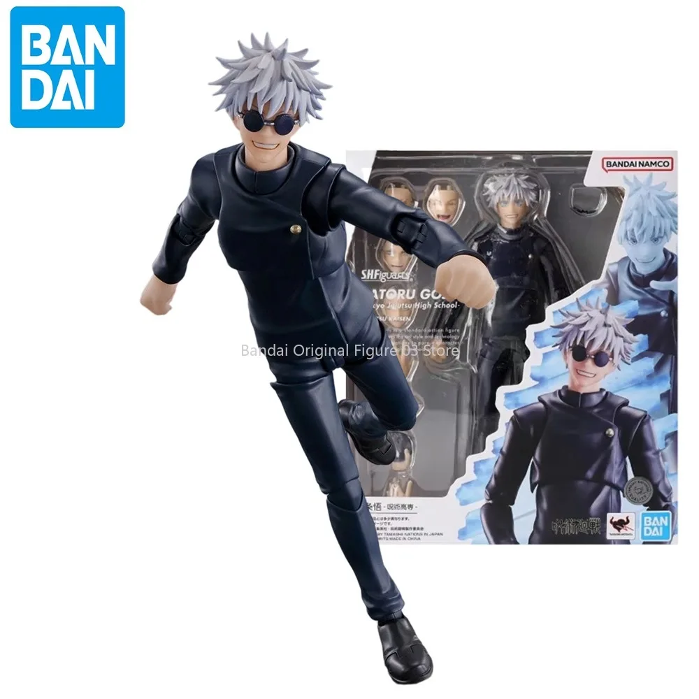 In Stock Bandai S.H.Figuarts SHF SATORU GOJO Tokyo Jujutsu High School Model Kit Anime Action Fighter Finished Model Gift
In Stock Bandai S.H.Figuarts SHF SATORU GOJO Tokyo Jujutsu High School Model Kit Anime Action Fighter Finished Model Gift