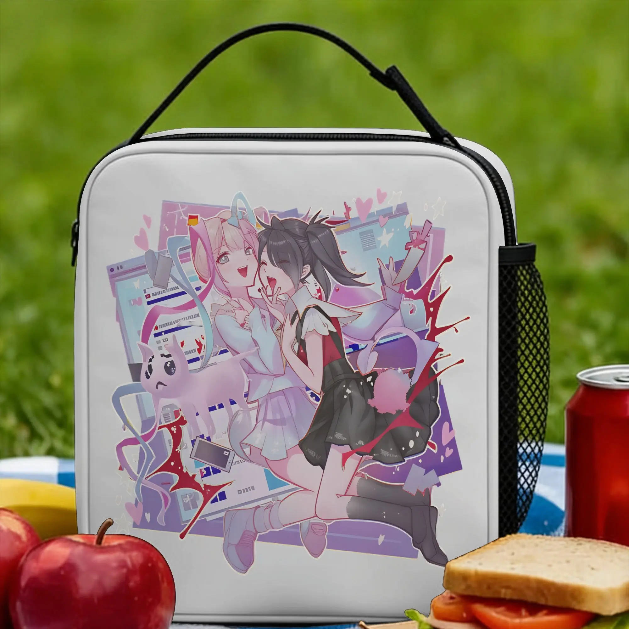 Needy Streamer Overload Lunch Bag Video Game School Lunch Box Girls Vintage Print Thermal Lunch Bags Oxford Portable Cooler Bag
Needy Streamer Overload Lunch Bag Video Game School Lunch Box Girls Vintage Print Thermal Lunch Bags Oxford Portable Cooler Bag