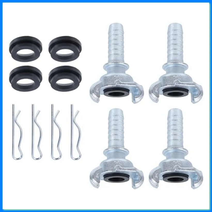 4pcs Chicago Air Fittings,3/4Inch Barb End Coupling,Universal Air Hose Connector,Industrial Pneumatic Hose Fittings-AC17
4pcs Chicago Air Fittings,3/4Inch Barb End Coupling,Universal Air Hose Connector,Industrial Pneumatic Hose Fittings-AC17