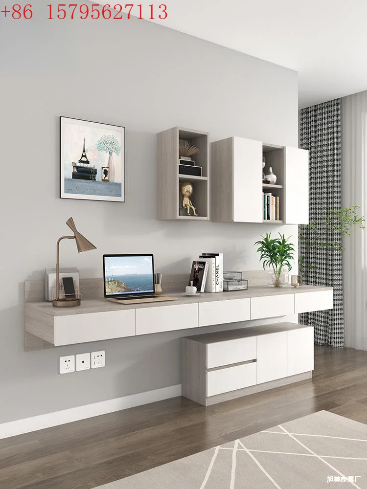 Настенный стол, комбинация книжной полки, настенная полка, компьютерный стол, письменный стол для домашнего обучения
Настенный стол, комбинация книжной полки, настенная полка, компьютерный стол, письменный стол для домашнего обучения