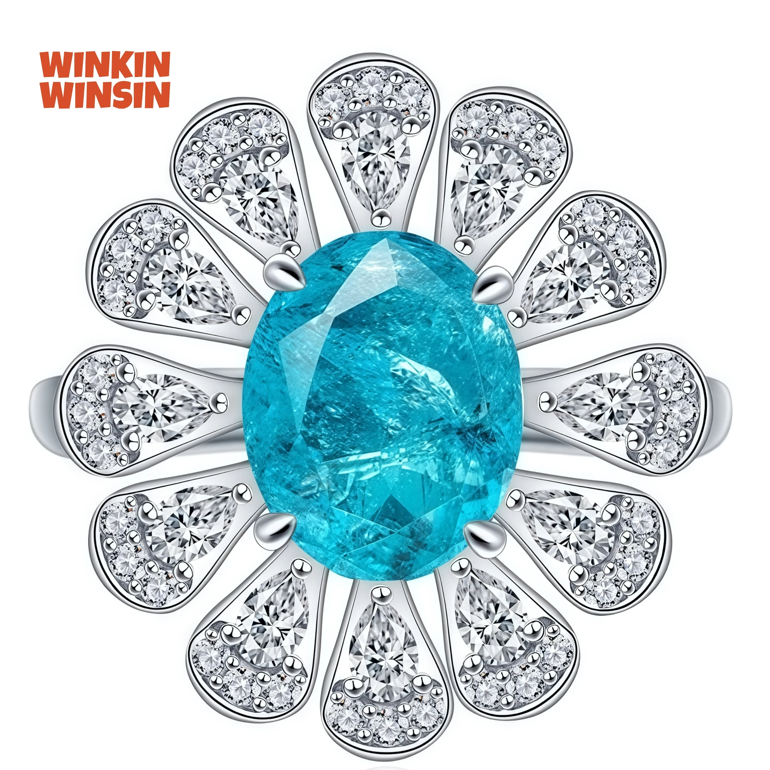 WINKIN WINSIN Brand MST New Products Luxury Brand Designer Certificated High Quality 925 Sterling Silver Droplet Ring Jewelry
WINKIN WINSIN Brand MST New Products Luxury Brand Designer Certificated High Quality 925 Sterling Silver Droplet Ring Jewelry