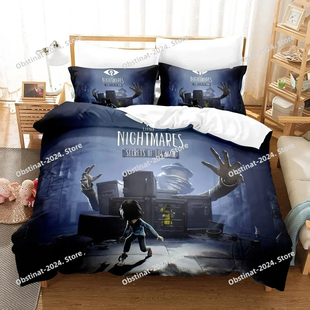 Game Little Nightmares Bedding Set Printed single Comforter Quilt Bed Cover Duvet Cover Pillow Case 3 Pieces Set Kids Adult Size
Game Little Nightmares Bedding Set Printed single Comforter Quilt Bed Cover Duvet Cover Pillow Case 3 Pieces Set Kids Adult Size