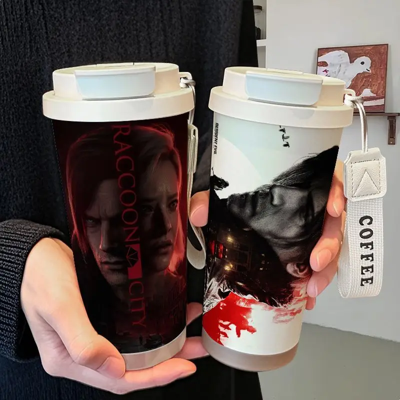 Resident Evil Requiem 316 Stainless Steel Insulated Tumbler With Straw 520ml Leakproof Travel Coffee Mug For Fans
Resident Evil Requiem 316 Stainless Steel Insulated Tumbler With Straw 520ml Leakproof Travel Coffee Mug For Fans